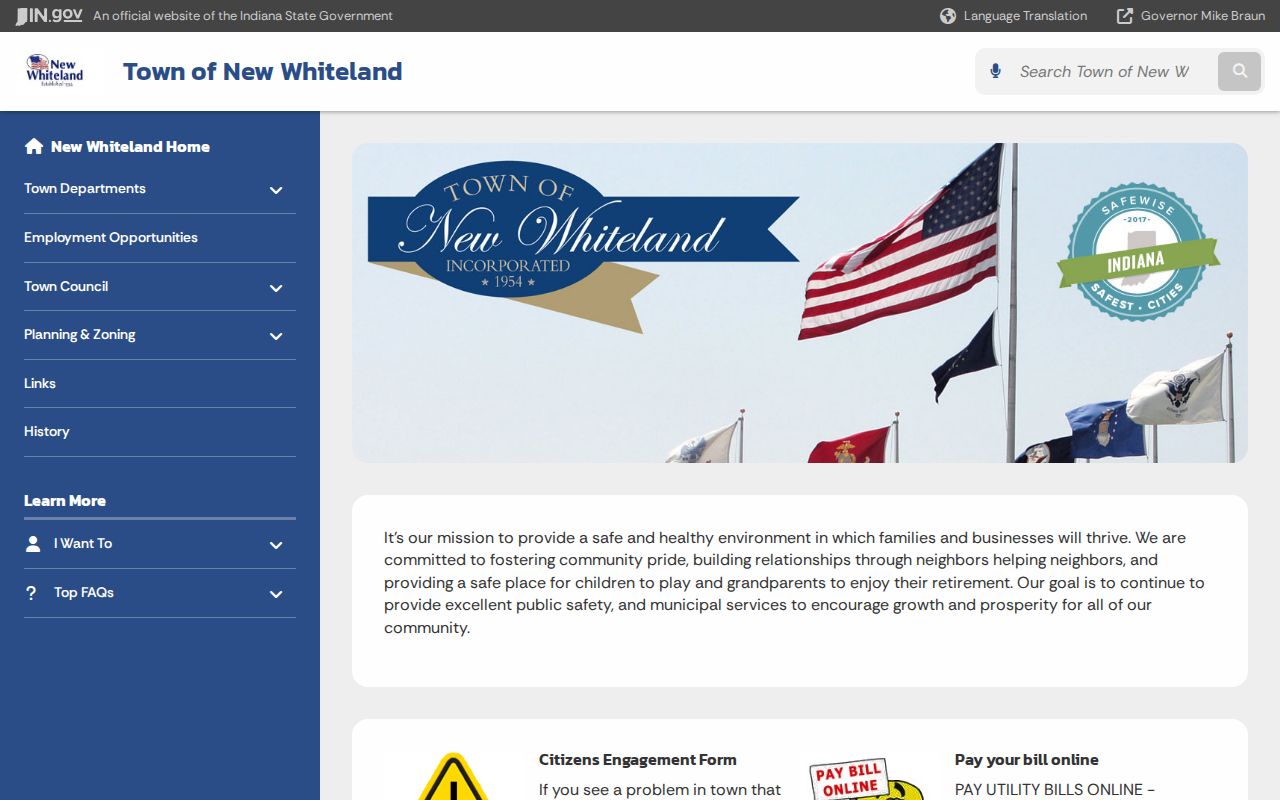 New Whiteland court docket town contact starting point
